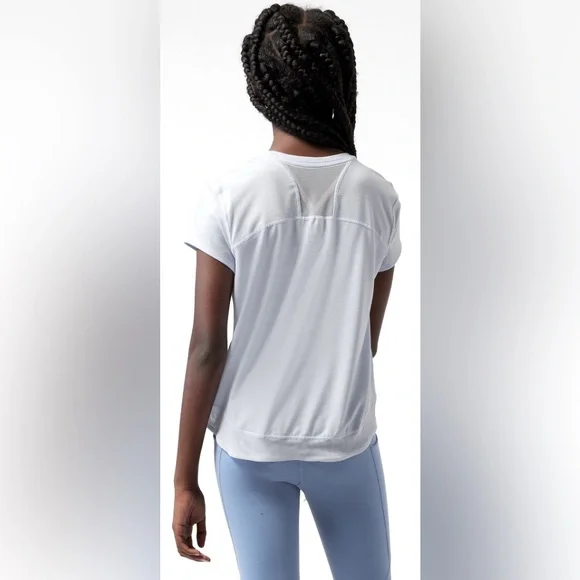 Athleta On The Move Mesh Tee - Picture 5 of 5